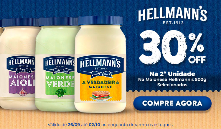 Unilever - L3P2 - Maionese Hellmann's 657g - 23/05 a 29/05